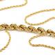 Cord�o de ouro amarelo 18k - Corda - 60 cm
