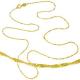 Corrente de ouro amarelo 18k - Singapura - 45 cm