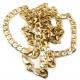 Colar em ouro amarelo 18k - Groumet - 60 cm