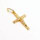 Mini Cruz em ouro amarelo 18k