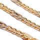 Pulseira de ouro 18k - Groumette Semi oca