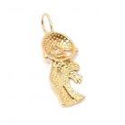 Pingente em ouro 18k - Boneco