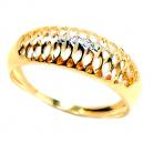 Anel em ouro amarelo 18k - filigrana