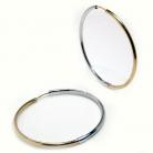 Argola africana em ouro 18k - dupla face