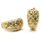 Brinco em ouro amarelo e branco 18k