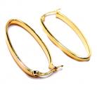 Africana em ouro 18k - oval