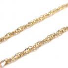 Correntes em ouro amarelo 18k - Singapura - 60