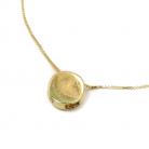 Pingente em ouro 18k com zirconia