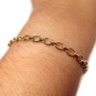 Pulseira de ouro 18k - Elos
