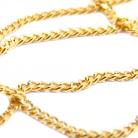 Tornozeleira em ouro amarelo 18k