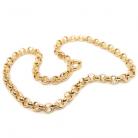 Colar em ouro amarelo 18k - Elos Portugueses - 45 cm