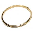 Bracelete em ouro amarelo e branco 18k -