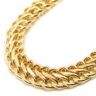 Pulseira de ouro amarelo 18k  - Oca - Lacraia
