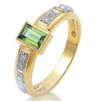 Anel formatura em ouro 18k com Pedra Natural