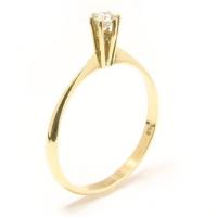 Solitário em ouro amarelo 18k (Produto Esgotado) Solitário em ouro amarelo 18k (Produto Esgotado)