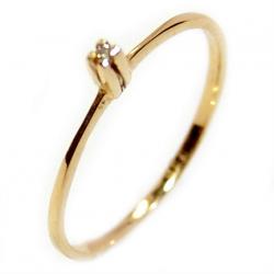Anel Solitário em ouro amarelo 18k - 2ANB0361 Anel Solitário em ouro amarelo 18k - 2ANB0361