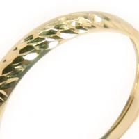 Anel e m ouro amarelo 18k