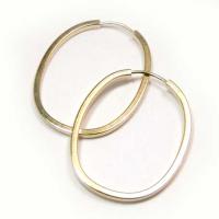 Africana em ouro amarelo 18k - elipse - 2BRO0022 Africana em ouro amarelo 18k - elipse - 2BRO0022