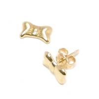 Brinco em ouro 18k feminino - Laço Brinco em ouro 18k feminino - Laço