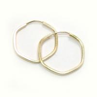 Argola africana em ouro 18k - 2BRO0564 Argola africana em ouro 18k - 2BRO0564