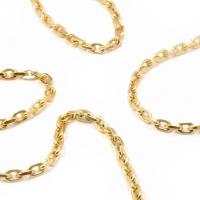 Correntes de ouro amarelo 18k - Elos - 60cm