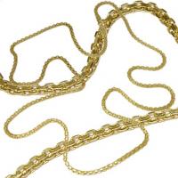 Colar em ouro amarelo 18k - Esteira - 60 cm Colar em ouro amarelo 18k - Esteira - 60 cm