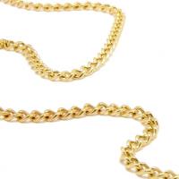 Corrente de ouro 18k - Groumete aberta - 65 cm