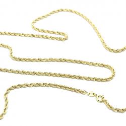 Cordão em ouro amarelo 18k - 60 cm - 2CLO0226 Cordão em ouro amarelo 18k - 60 cm - 2CLO0226