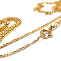 Corrente de ouro amarelo 18k - Groumette - 45 cm