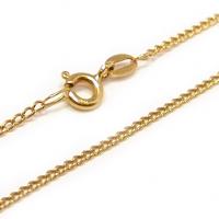 Corrente de ouro amarelo 18k - Groumette - 45 cm