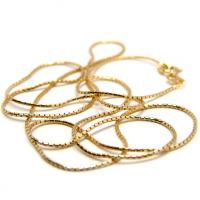 Colar em ouro 18k - Rabo de Rato - Feminina - 45 cm Colar em ouro 18k - Rabo de Rato - Feminina - 45 cm