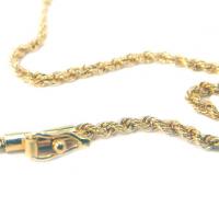 Corrente em ouro 18k - Tipo Corda Maciça - Feminina - 40 cm - 2CLO0481 Corrente em ouro 18k - Tipo Corda Maciça - Feminina - 40 cm - 2CLO0481
