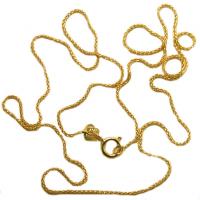 Colar de ouro amarelo 18k - Rabo Raposa - Feminino - 40 cm Colar de ouro amarelo 18k - Rabo Raposa - Feminino - 40 cm
