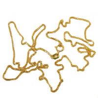 Colar de ouro amarelo 18k - Rabo Raposa - 45 cm - 2CLO0505 Colar de ouro amarelo 18k - Rabo Raposa - 45 cm - 2CLO0505