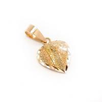 Coração em ouro amarelo branco e vermelho 18k - 2CRO0015 Coração em ouro amarelo branco e vermelho 18k - 2CRO0015