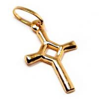 Crucifixo em ouro amarelo 18k Crucifixo em ouro amarelo 18k