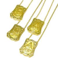Escapulário em ouro amarelo 18k Escapulário em ouro amarelo 18k