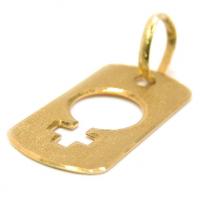 Medalha em ouro amarelo 18k - Simbolo Feminino