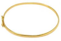 Bracelete infantil feminino em ouro amarelo 18k - Polido Bracelete infantil feminino em ouro amarelo 18k - Polido