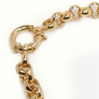 Pulseira em ouro amarelo 18k - Elos Portugueses