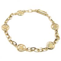 Pulseira de ouro 18kls