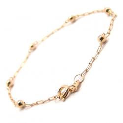 Pulseira de bolinhas infantil em ouro 18k Pulseira de bolinhas infantil em ouro 18k