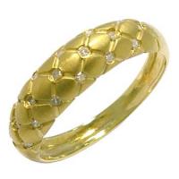 Anel em ouro 18k com brilhantes