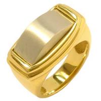 Anel em ouro amarelo e branco 18k