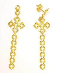 Brinco em ouro amarelo 18k
