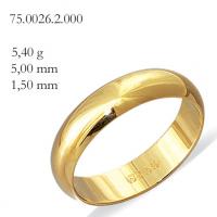 Alian�a de ouro amarelo 18k - pre�o unit�rio