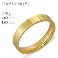 Alian�a anat�mica de ouro 18k - Pre�o unit�rio