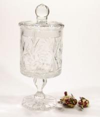 Caixa de cristal Princess & Queen de 23 cm