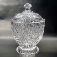 Caixa em cristal Shannon com 23 cm