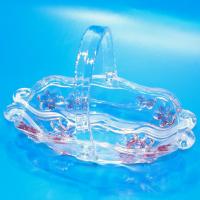 Cesta de frutas em cristal - Al�a de acr�lico